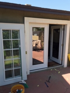 energy efficient patio door glass